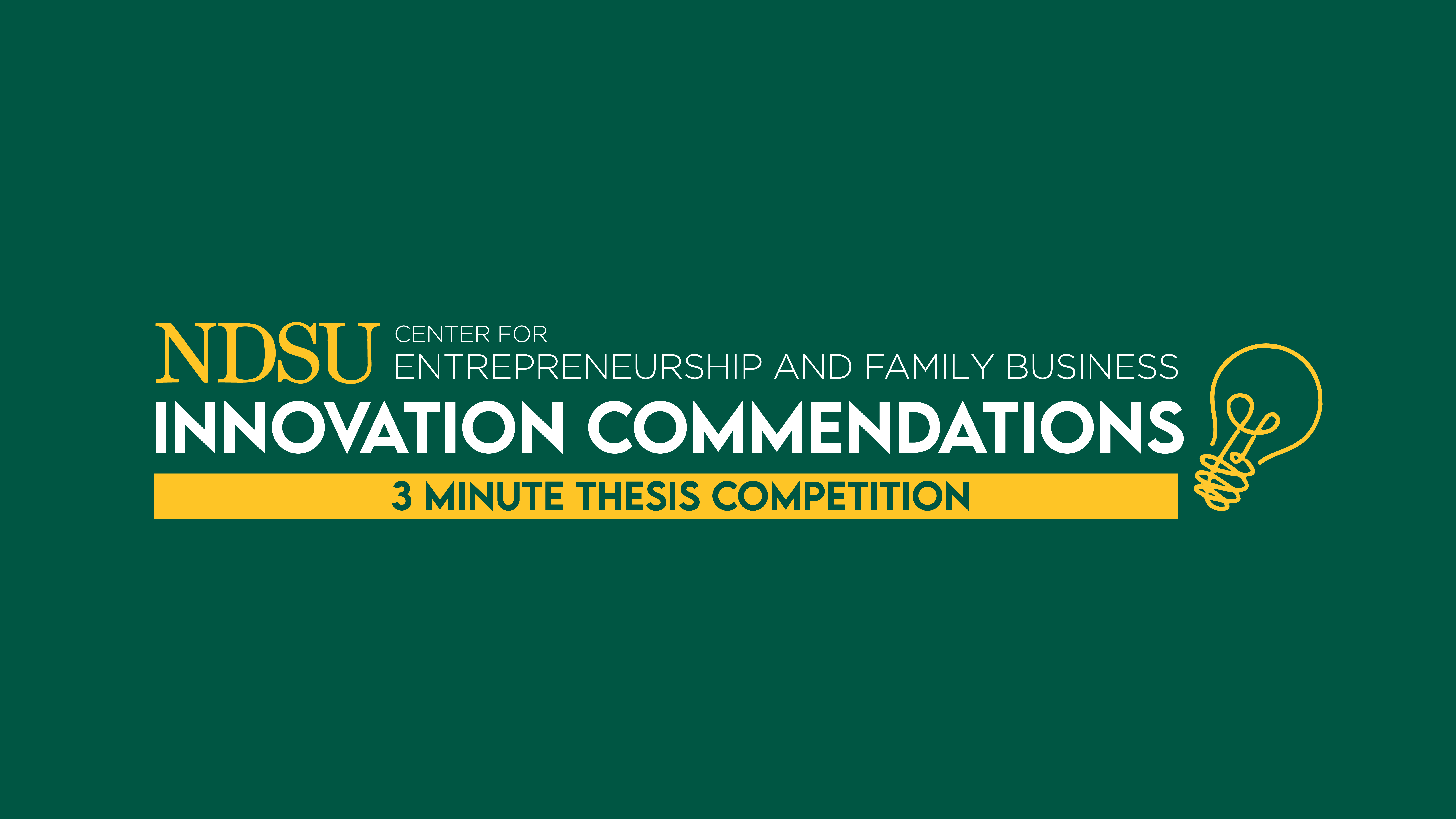 Four students earn Innovation Commendations
